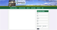 Desktop Screenshot of patrick-realty.com